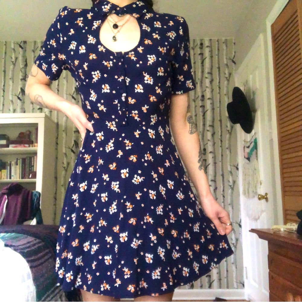Floral Mini Dress